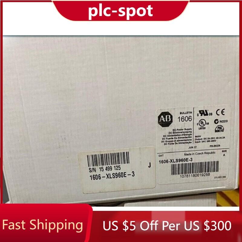 NEW Factory Sealed AB 1606-XLS960E-3 Power Supply 380/480 VAC 960W US Free Tax