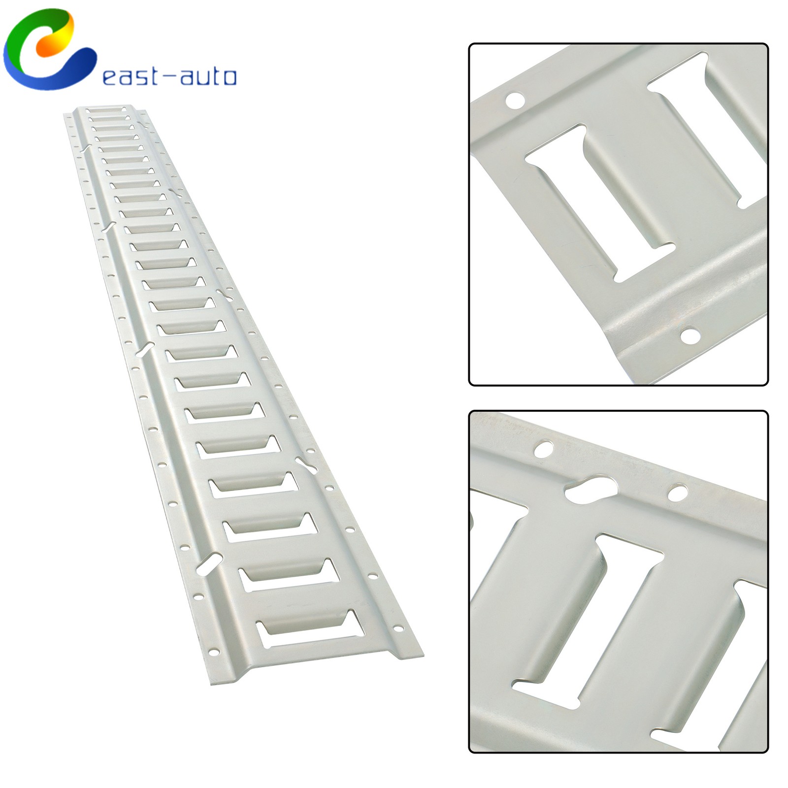 Galvanized Steel (4 Pack) 4' E Track Tie Down Rail Kit For Motorcycle Tie Downs