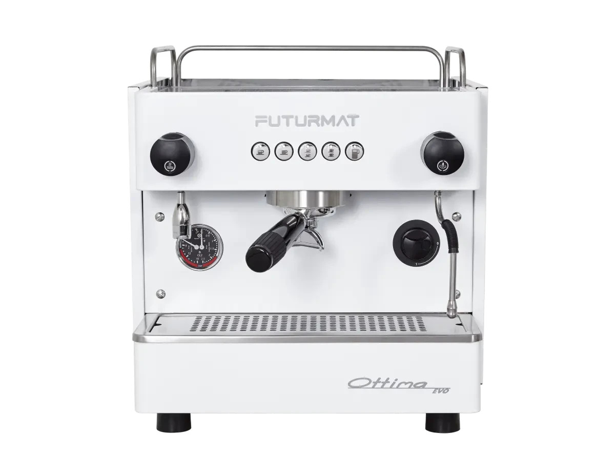 Futurmat Ottima Evo 1 Group Programmable Espresso Machine Commercial