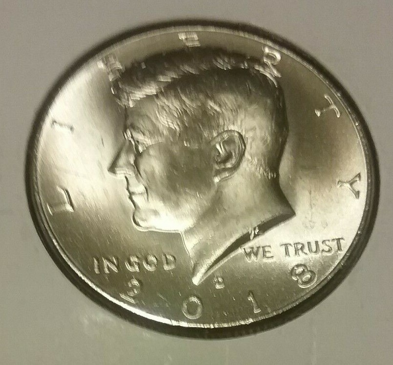 2018 Kennedy D Half Dollar - BU - Uncirculated