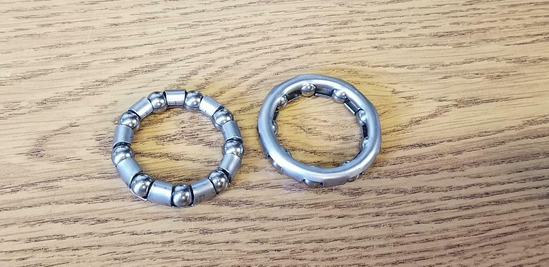 two Bike Bottom Bracket Bearing 5/16x9. use for Crank0American *Fits: 1/Piece