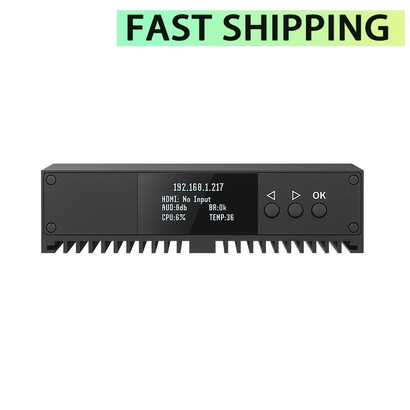 ENCS1 3G SDI Encoder 4K 1080P60 NDI Video Codec DC5-12V Built-in TALLY