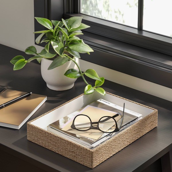 Paper Woven Letter Tray