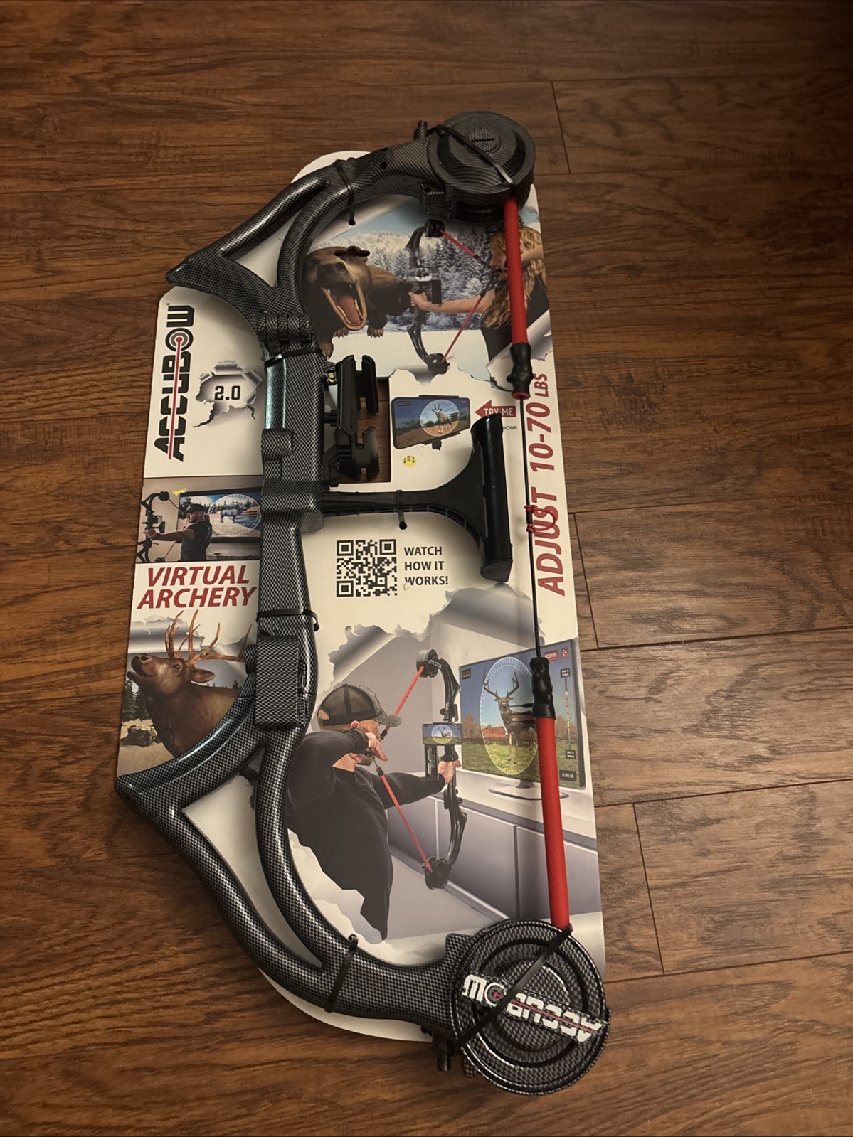 NEW Accubow 2.0 Carbon Fiber Archery Trainer Bow Virtual Hunting Practice System