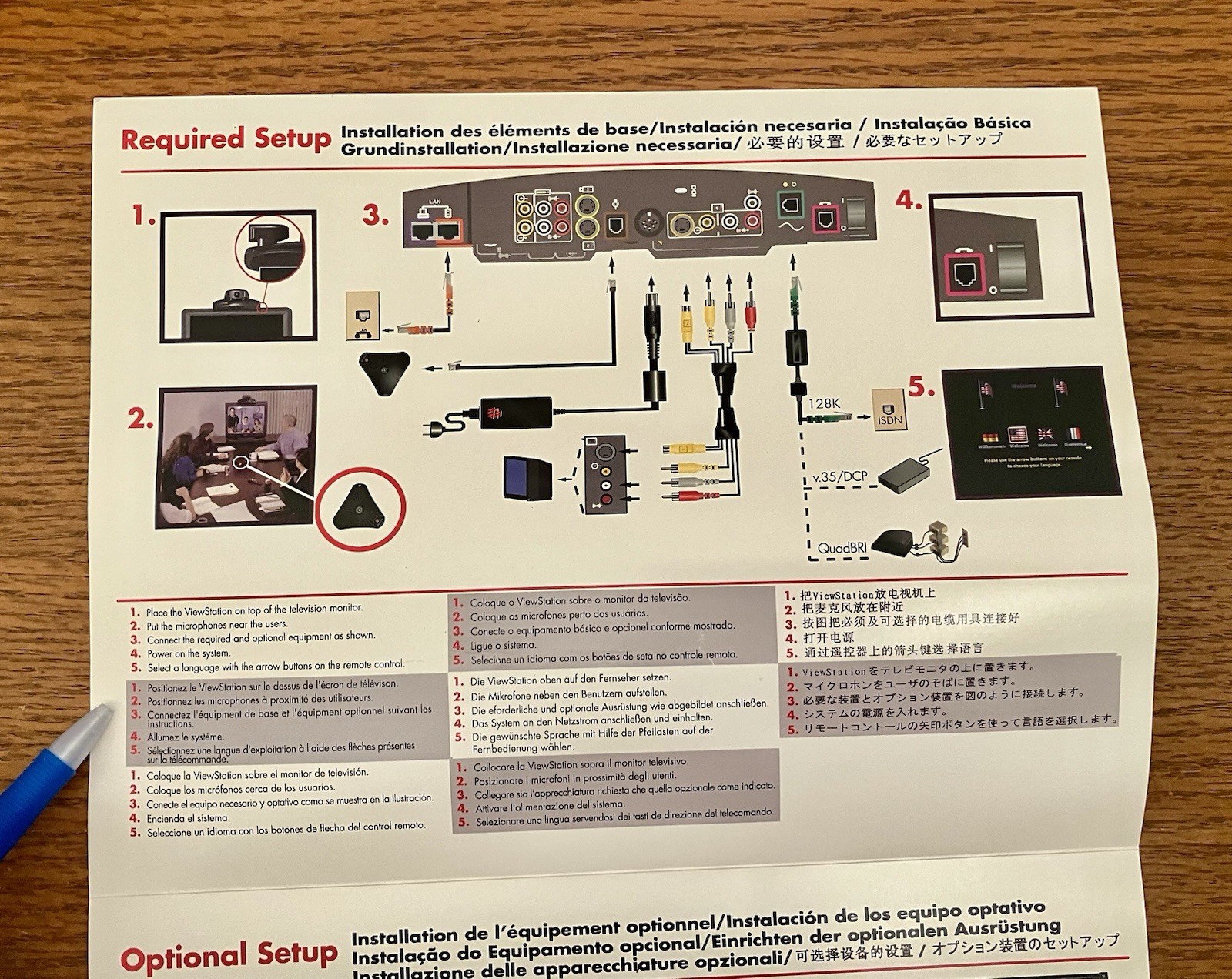 Polycom ViewStation PVS-14XX Video Conferencing System Incomplete AS-IS
