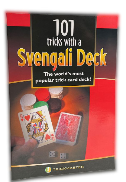 SVENGALI DECK BOOKLET 101 Magic Tricks Force Card Magician Book Close Up Mental