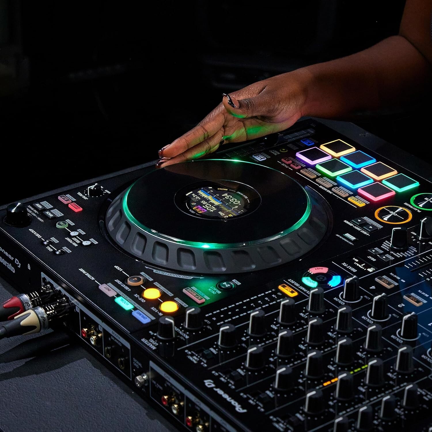 NEW Pioneer DJ DDJ-FLX10 4-Channel Controller 4-deck Controller, 2 x 8 Jogwheels