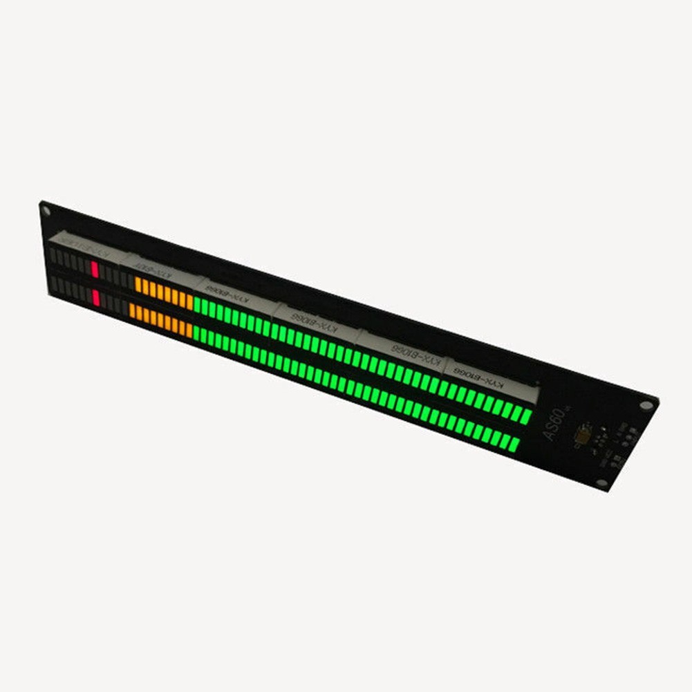 for Professional grade AS60 Dual channel LED Volume Meter for Audio Analysis