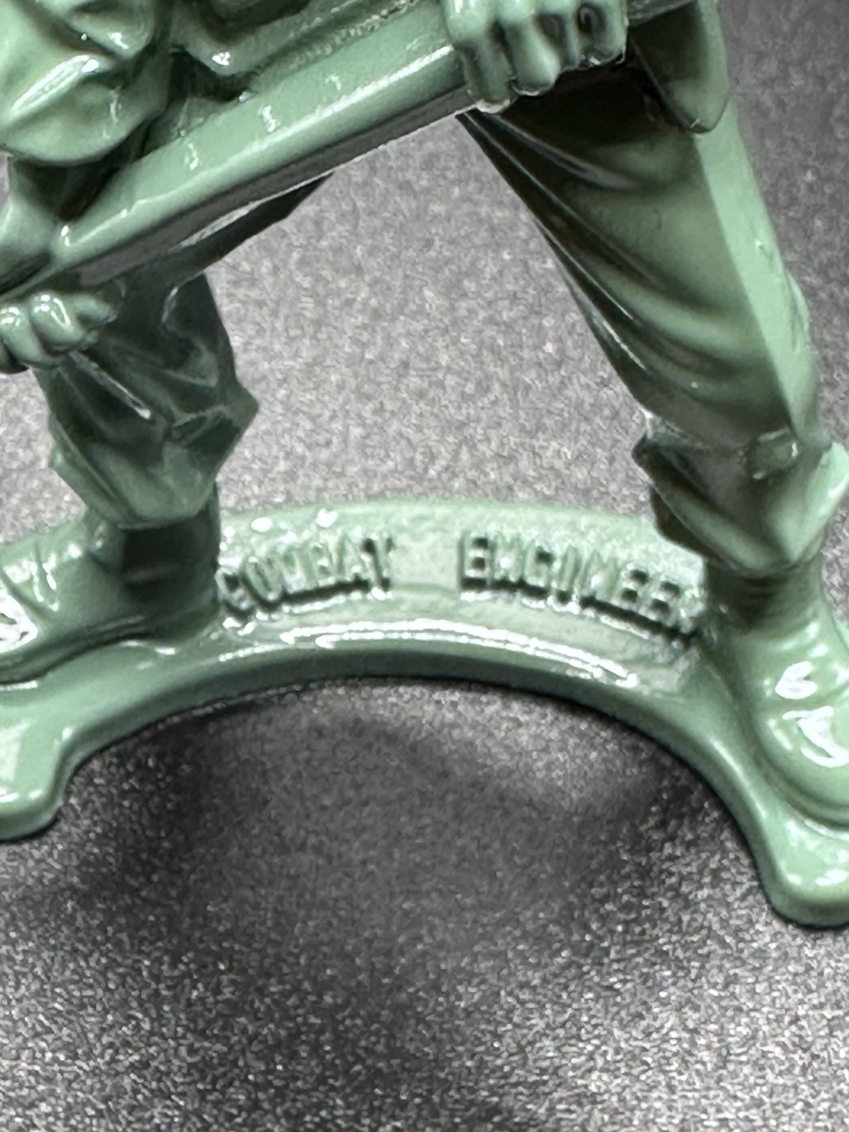 Combat Engineer Challenge Coin Marine Corps, Army Green Army Man (Blemish)