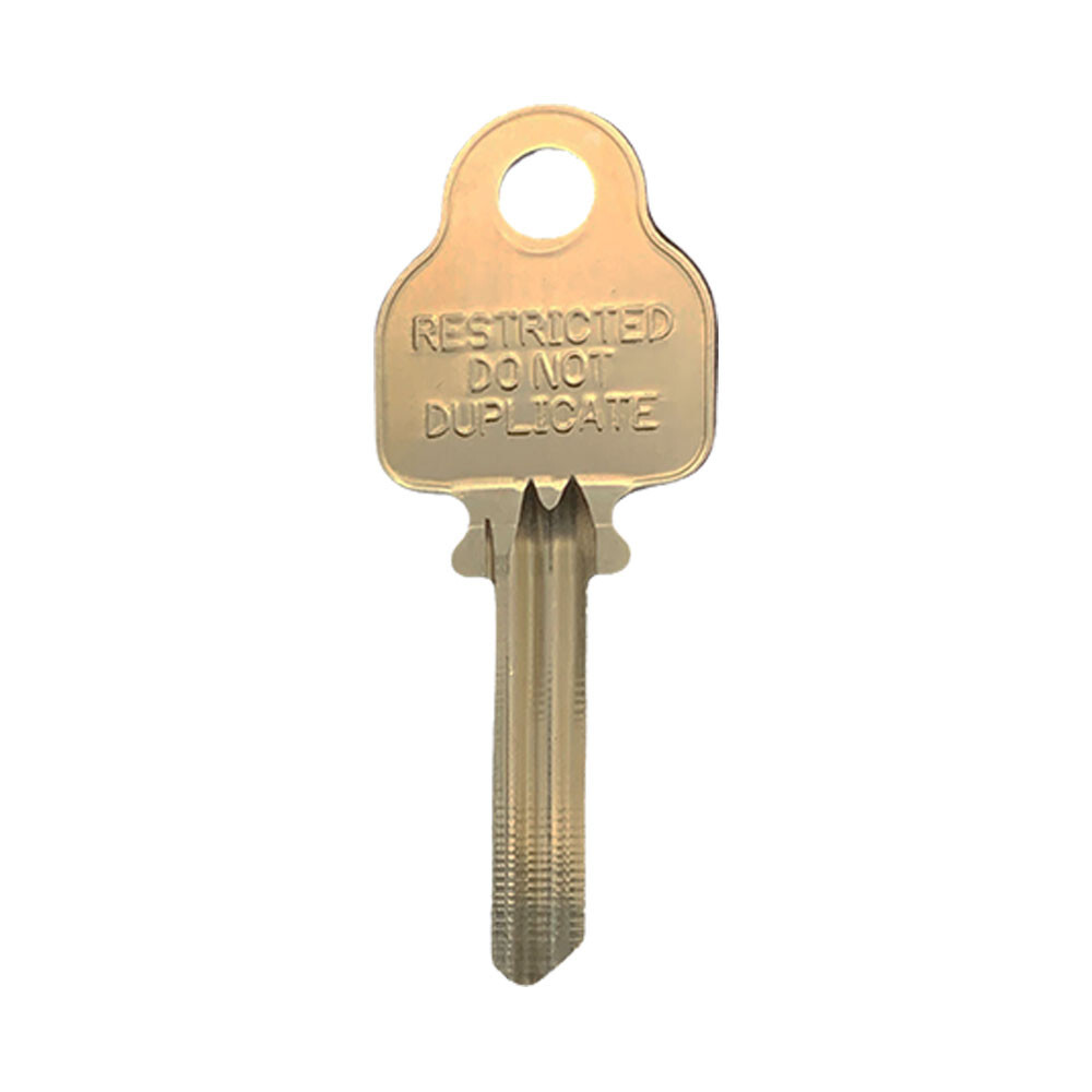 1543 Key Blank – BRASS