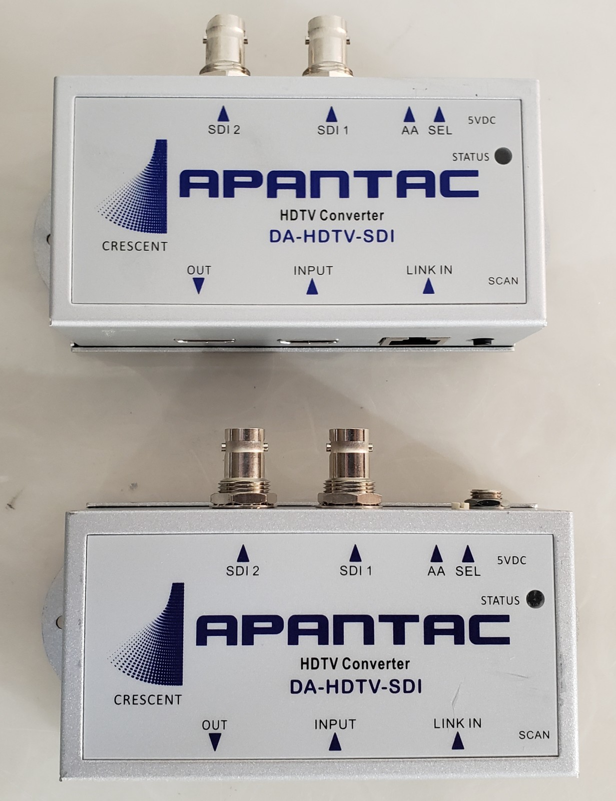 Pair of Apantac DA-HDTV-SDI HDTV Converter NO AC *UNIT ONLY*