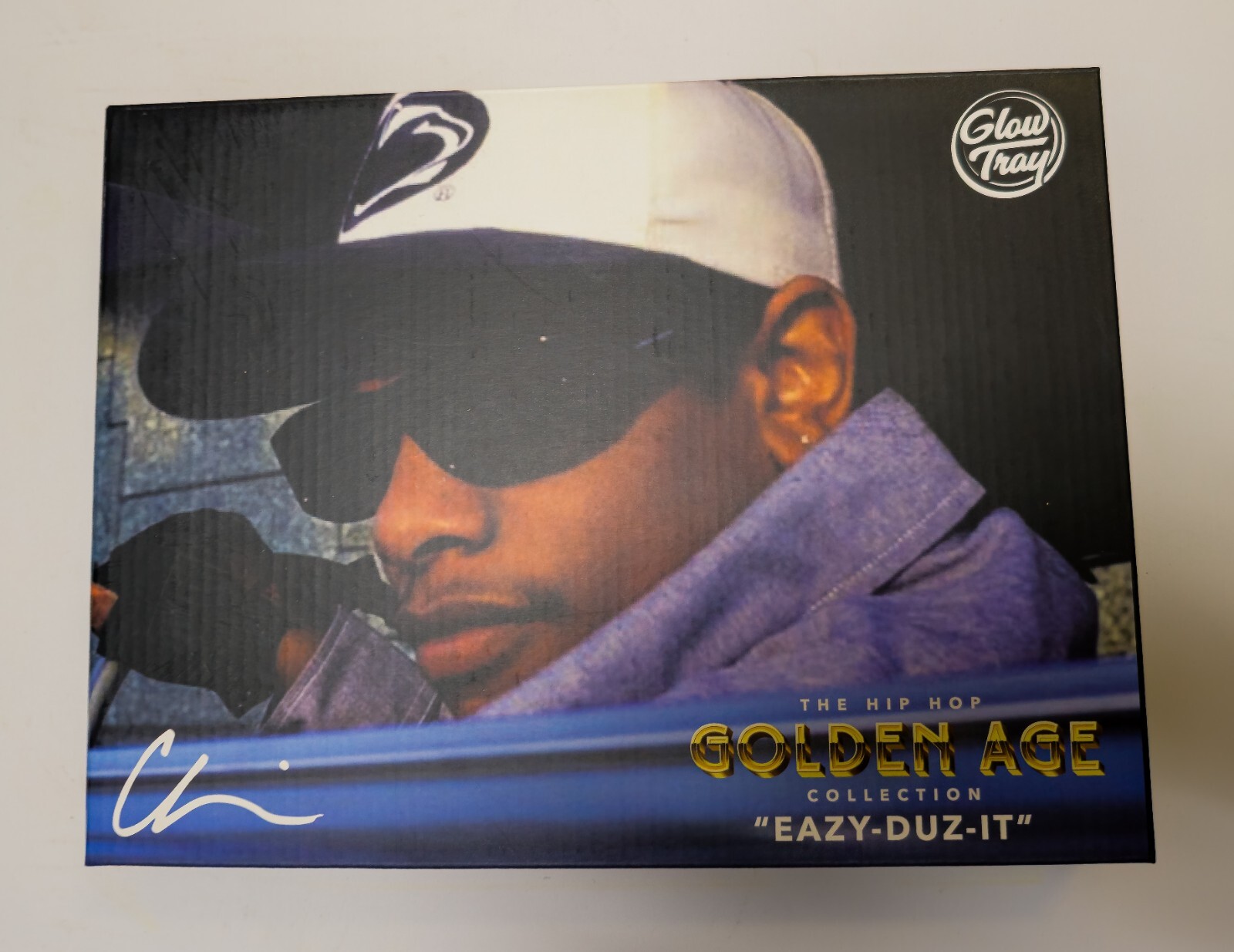 Glowtray x EAZY-DUZ-IT Light Up Rolling Tray - 6 Multicolor LED