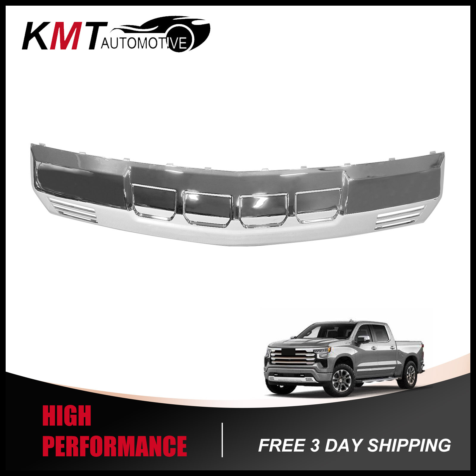 For 2022 2023 2024 Chevy Silverado 1500 Front Bumper Lower Valance Skid Plate