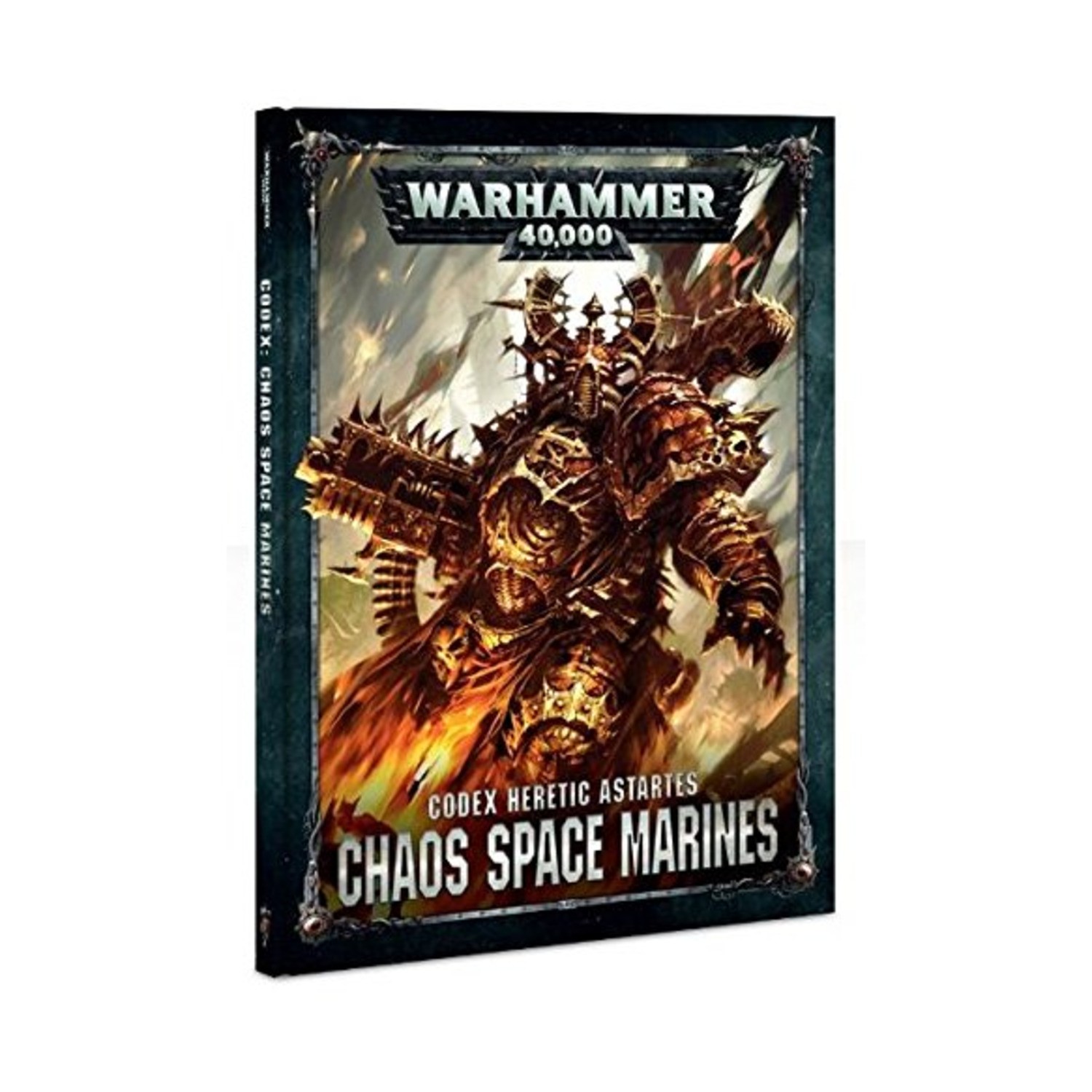 GW Warhammer 40K Codex Chaos Space Marines (8th Ed) EX/NM