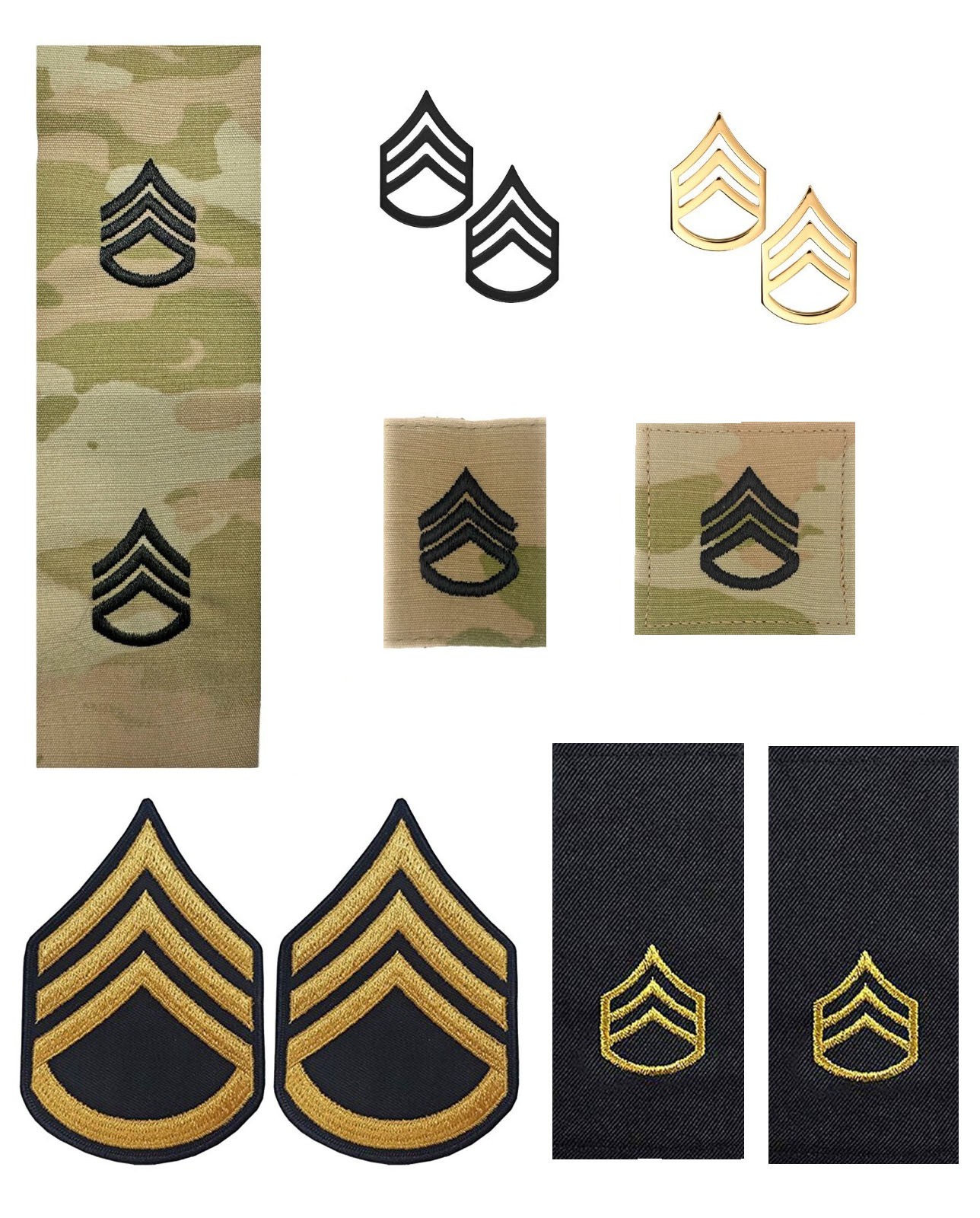 Staff Sergeant Female Rank Bundle-Veteran Owned Business