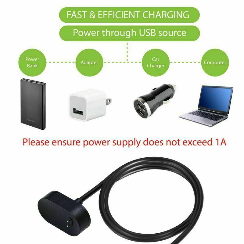 USB Charging Cable Charger Cradle Base For Fitbit Inspire /Inspire HR