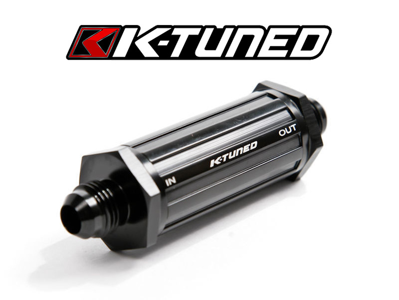 K-TUNED Inline UNIVERSAL Fuel Filter -8AN E-85 Compatible KTD-FF-08