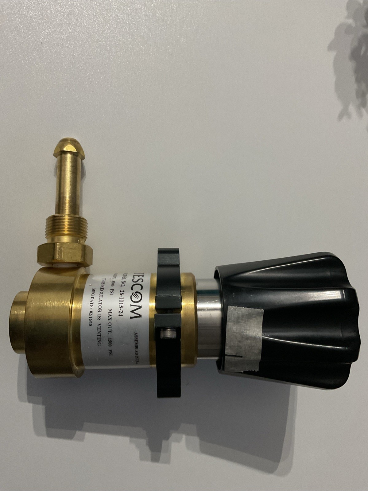 TESCOM REGULATOR MODEL # 26-1015-24
