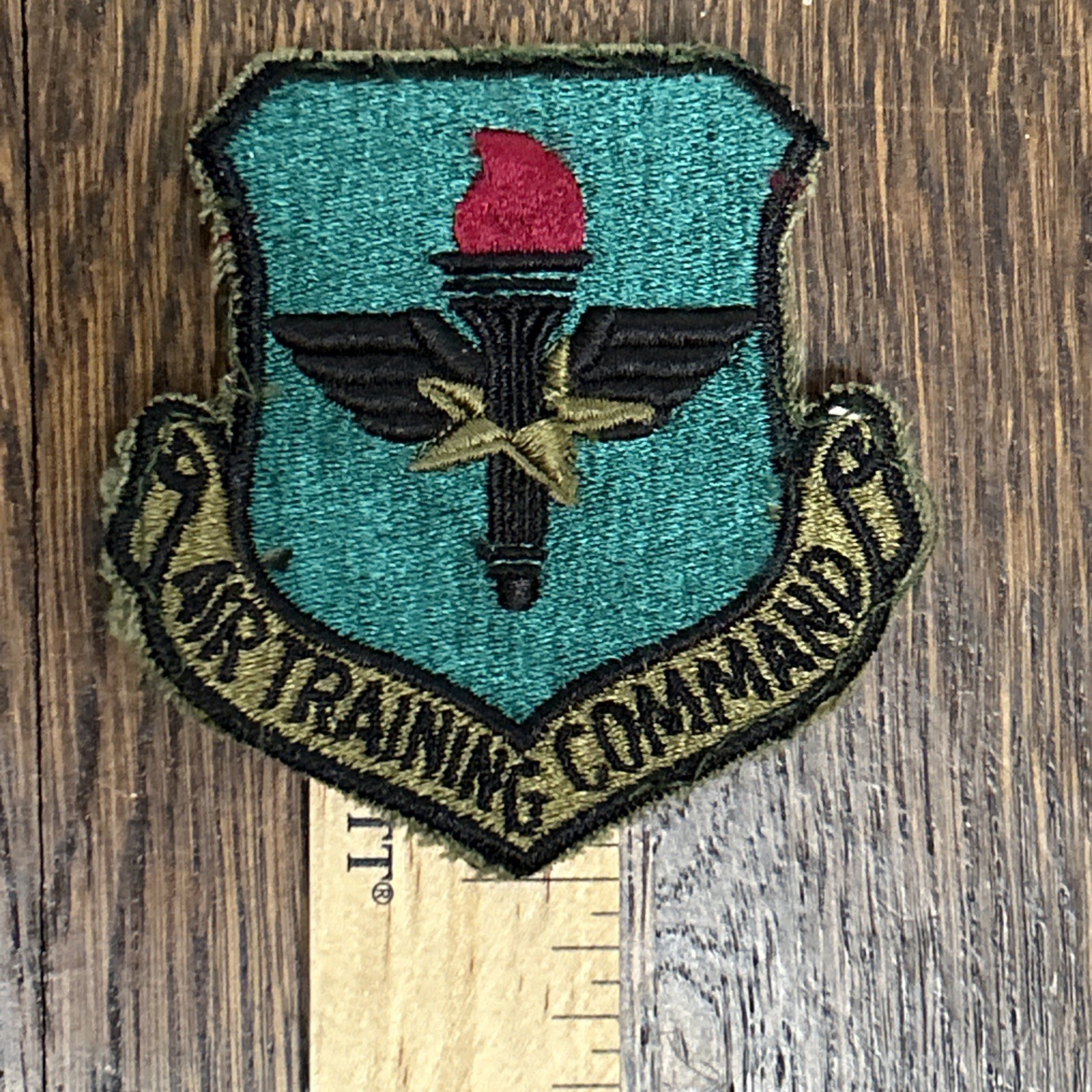 AIR TRAINING COMMAND Patch: USAF AIR FORCE: SUBDUED VINTAGE MILITARY ORIGINAL 3"