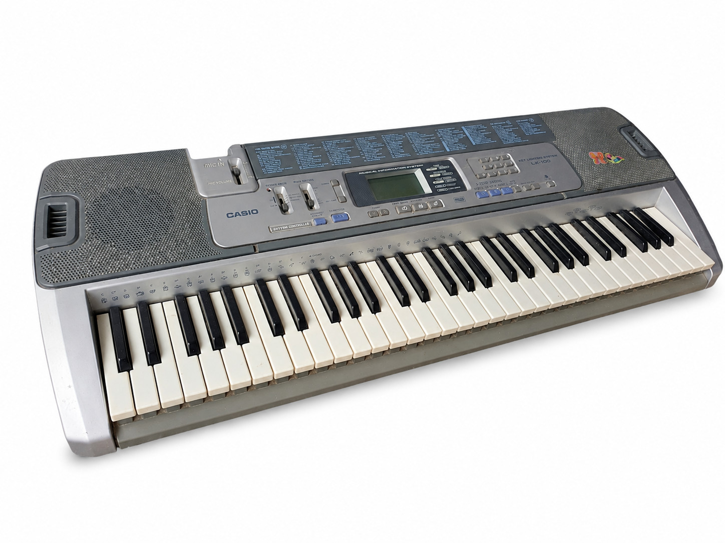 Casio LK-100 61-Key Lighted Keyboard MIDI Song Bank