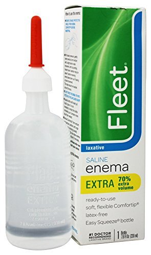6 Pack Fleet Extra Cleansing Relief Enema 7.80Oz Each