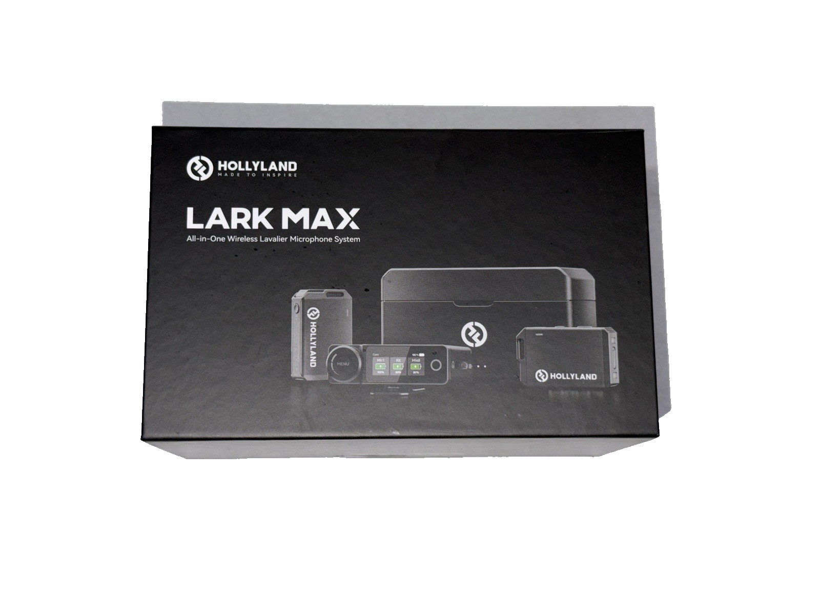 Hollyland Lark Max Duo Wireless Lavalier Microphone System DSLR iPhone Android