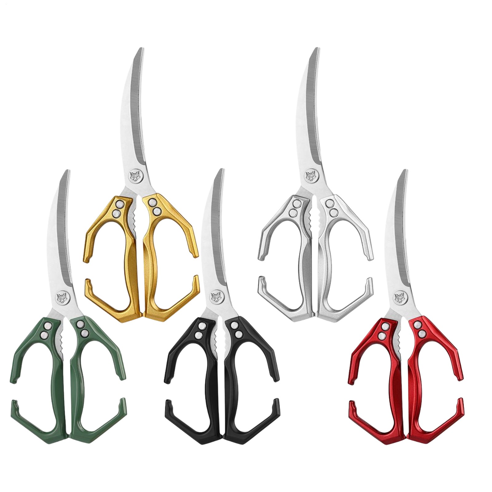 Multifunctional Heavy-Duty Kitchen Shears Interactk Kitchen Scissors