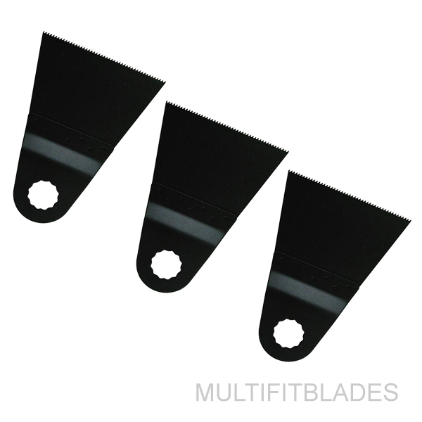 3 x 2-5/8" Fine Tooth Oscillating Tool Blades - Rockwell Sonicrafter Original