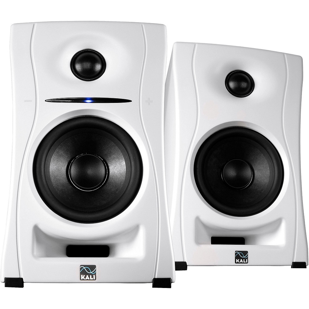 Kali Audio LPUNF 4.5" 2Way Powered Speaker Pair wBluetooth White Refurbished