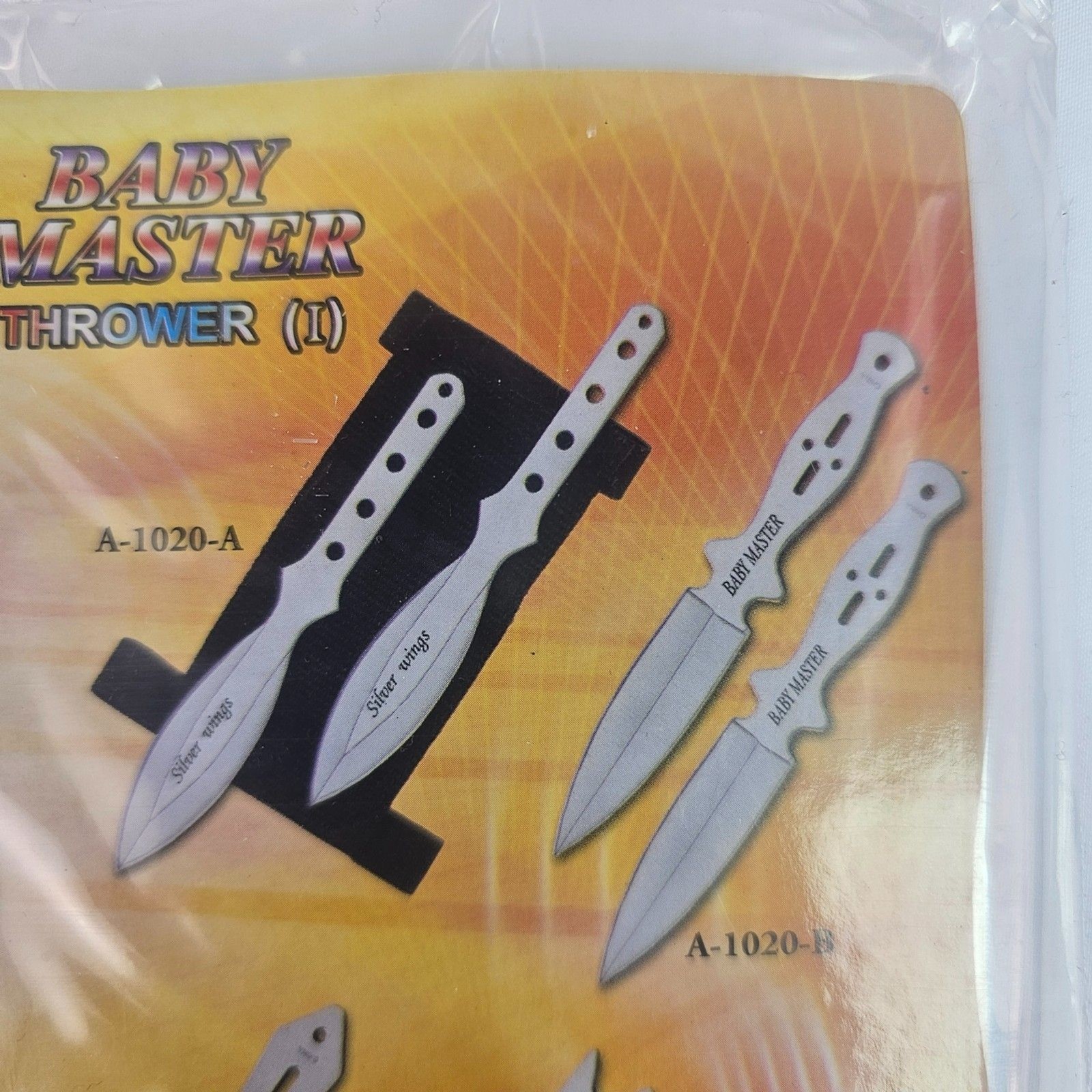 NEW Baby Master 2 Pc. Stainless Throwing