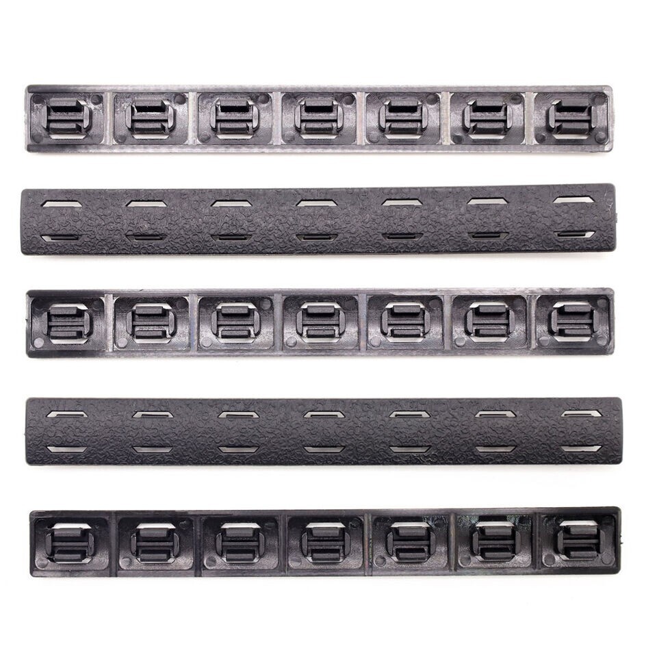 Rail Panel Cover for M-lok/ KEYMOD Protection System Covers Snap-in Panel Strip