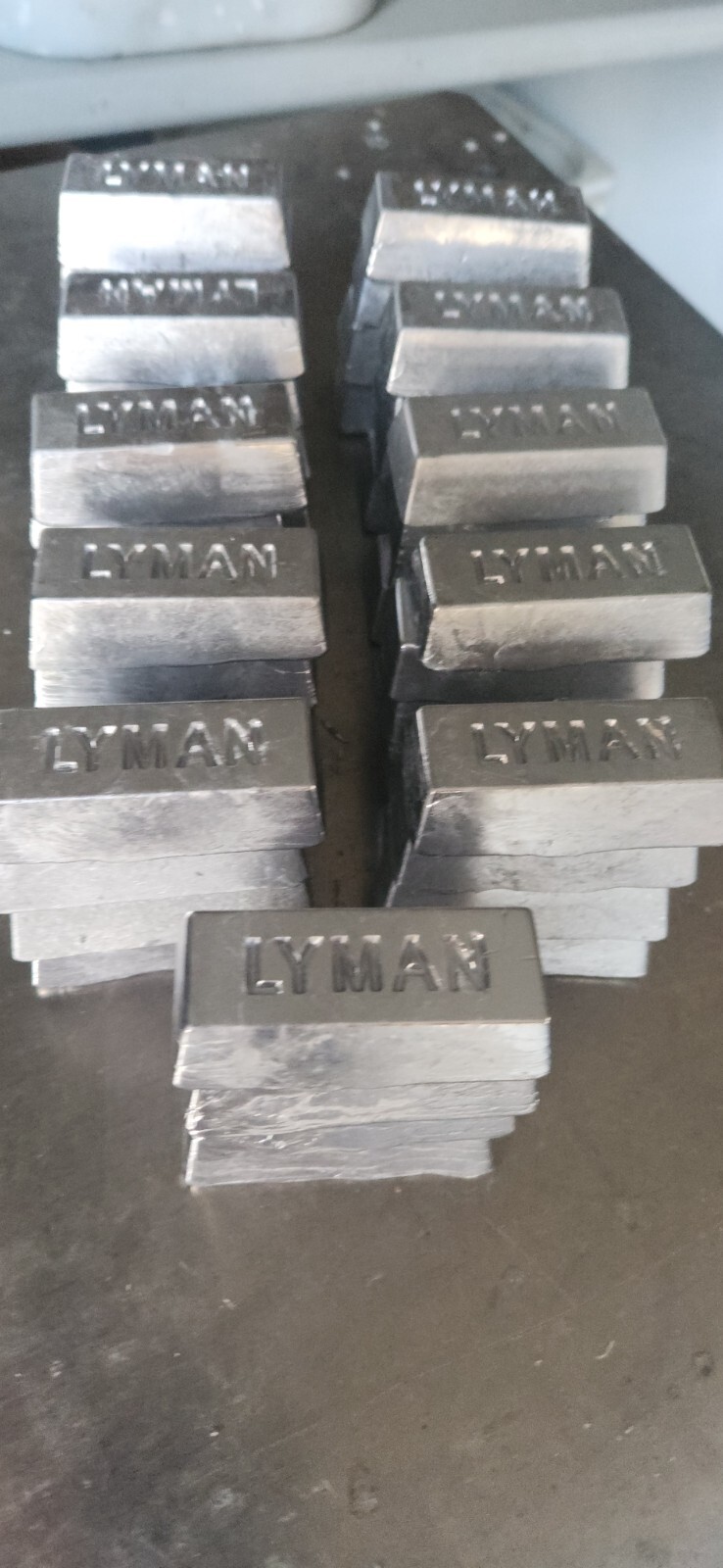 LEAD INGOTS, 21-1 LB WEIGHTS, SINKERS, JIGS, CASTING PROJECTS OR WHATEVER