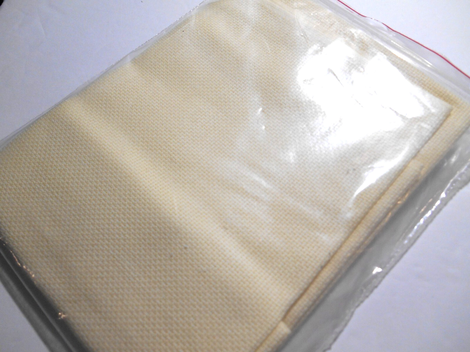 18 Count AIDA Regency Cross Stitch Fabric 18" x 30" IVORY