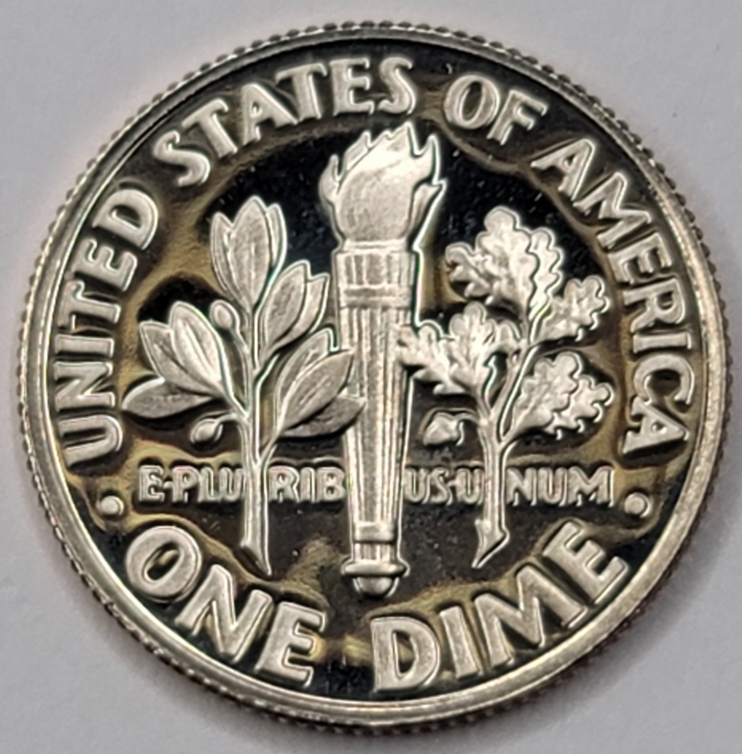 1991 S Gem Proof DCAM Roosevelt Dime CN-Clad