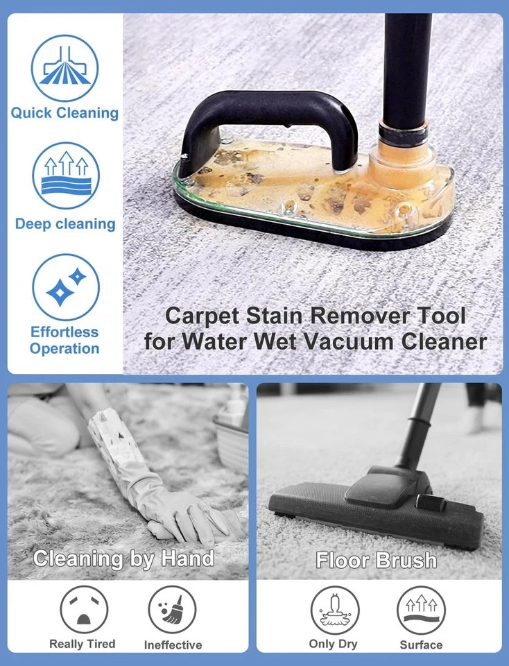 Handheld Sub Surface Carpet Extractor Cleaner Stain Remover Tool Attachments ...