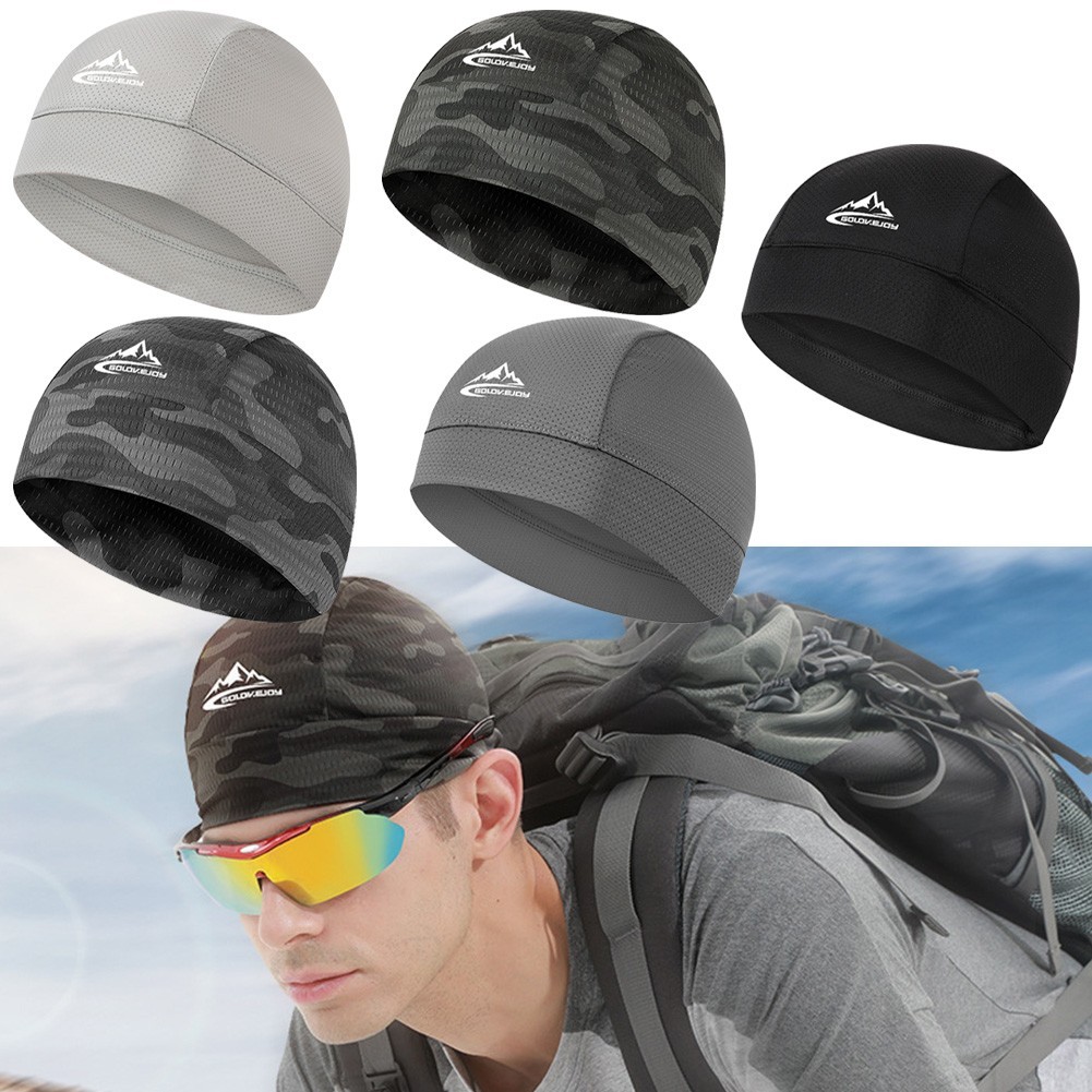 Quick Dry Cycling Cap Motorcycle Helmet Liner Bike Summer Riding/Anti-sweat Hat
