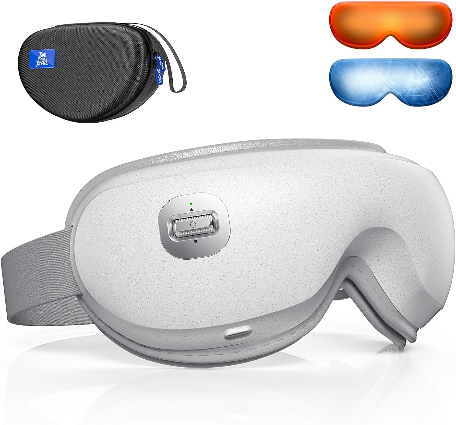Bob and Brad Zero Pro Ultra-Quiet Lightweight Eye Massager with Heat and Cooling