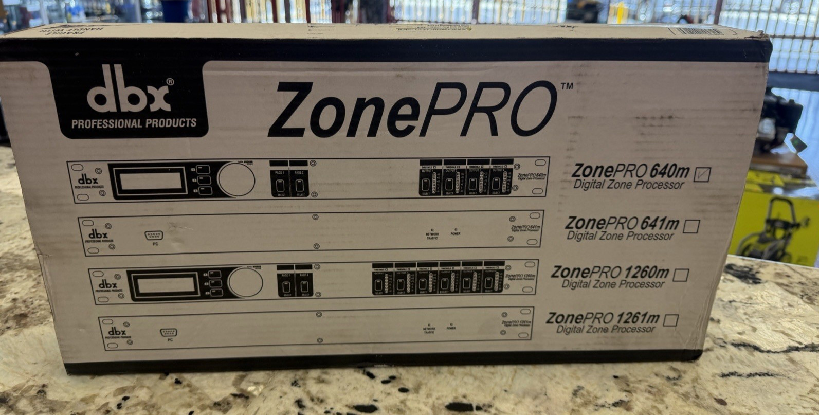 HARMAN PRO dbx ZonePRO 640m 6x4 Digital Zone Processor Audio Matrix DSP NEW