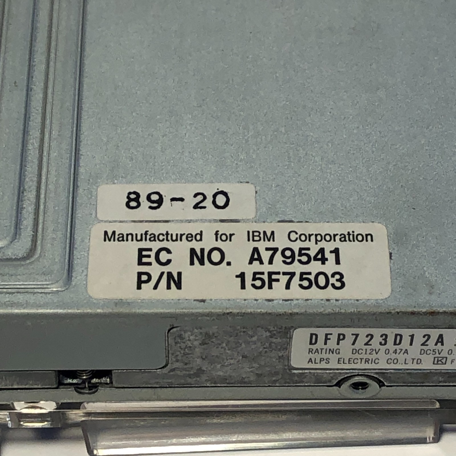 ALPS 1.44 Floppy Drive Internal Hard Drive from IBM Mainframe (Untested) #2