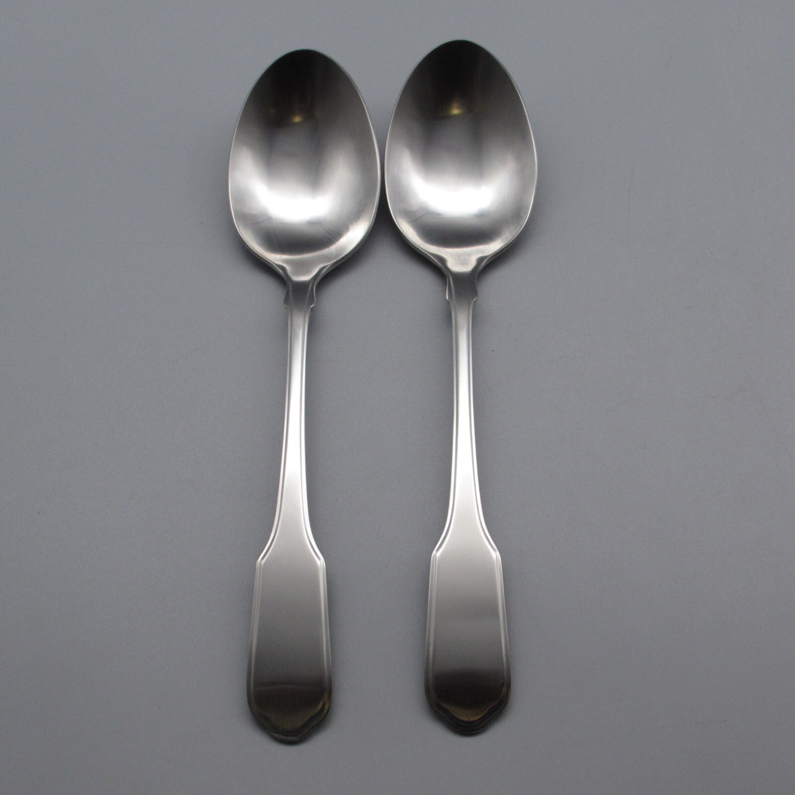 Oneida 18/10 Stainless Flatware VALLEY FORGE - Forge Serving Spoons - Set of Two