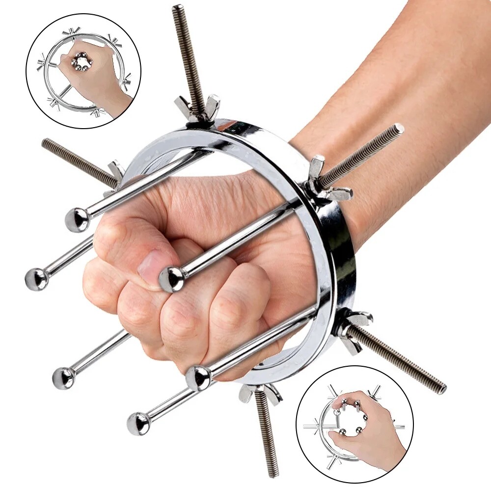 Adjustable Huge Plug Extreme Spreader stretcher Vaginal Speculum Chastity Device