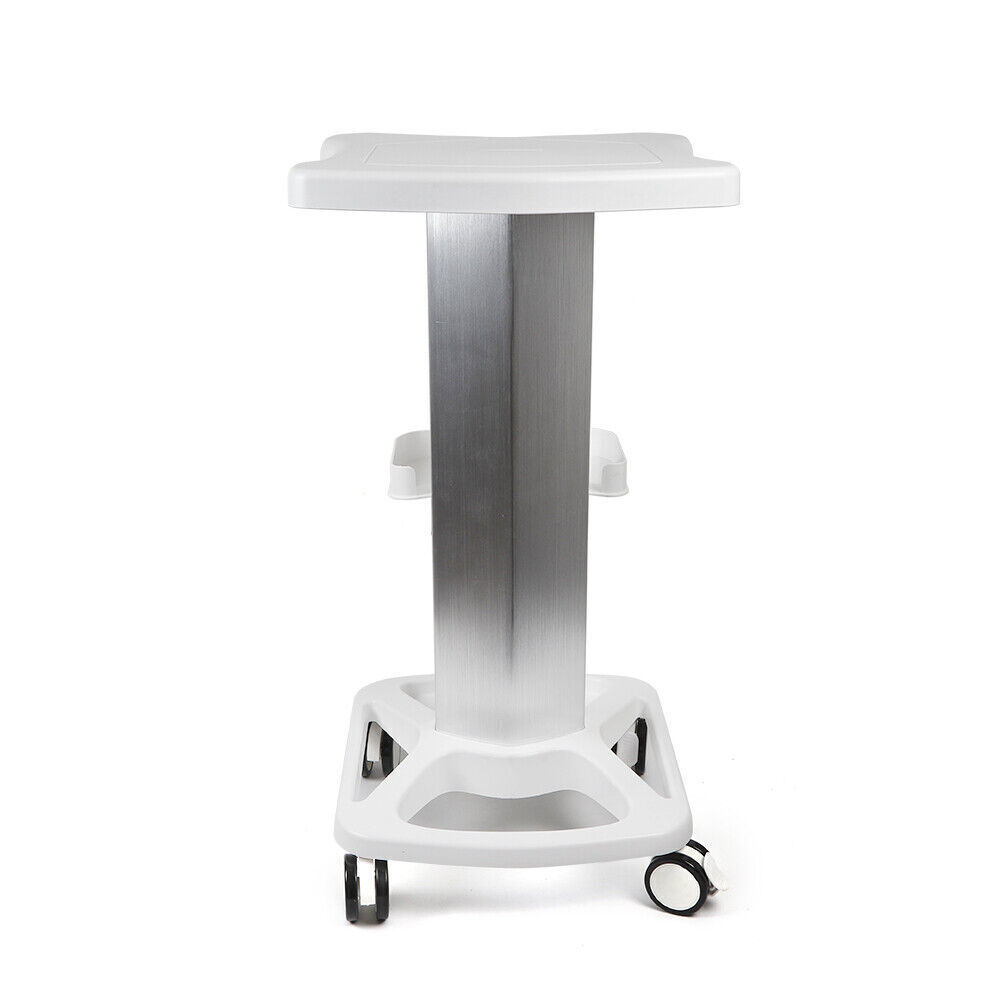 3 Tiers ABS Aluminum Alloy Medical Cart Mobile Lab Trolley Hospital Utility