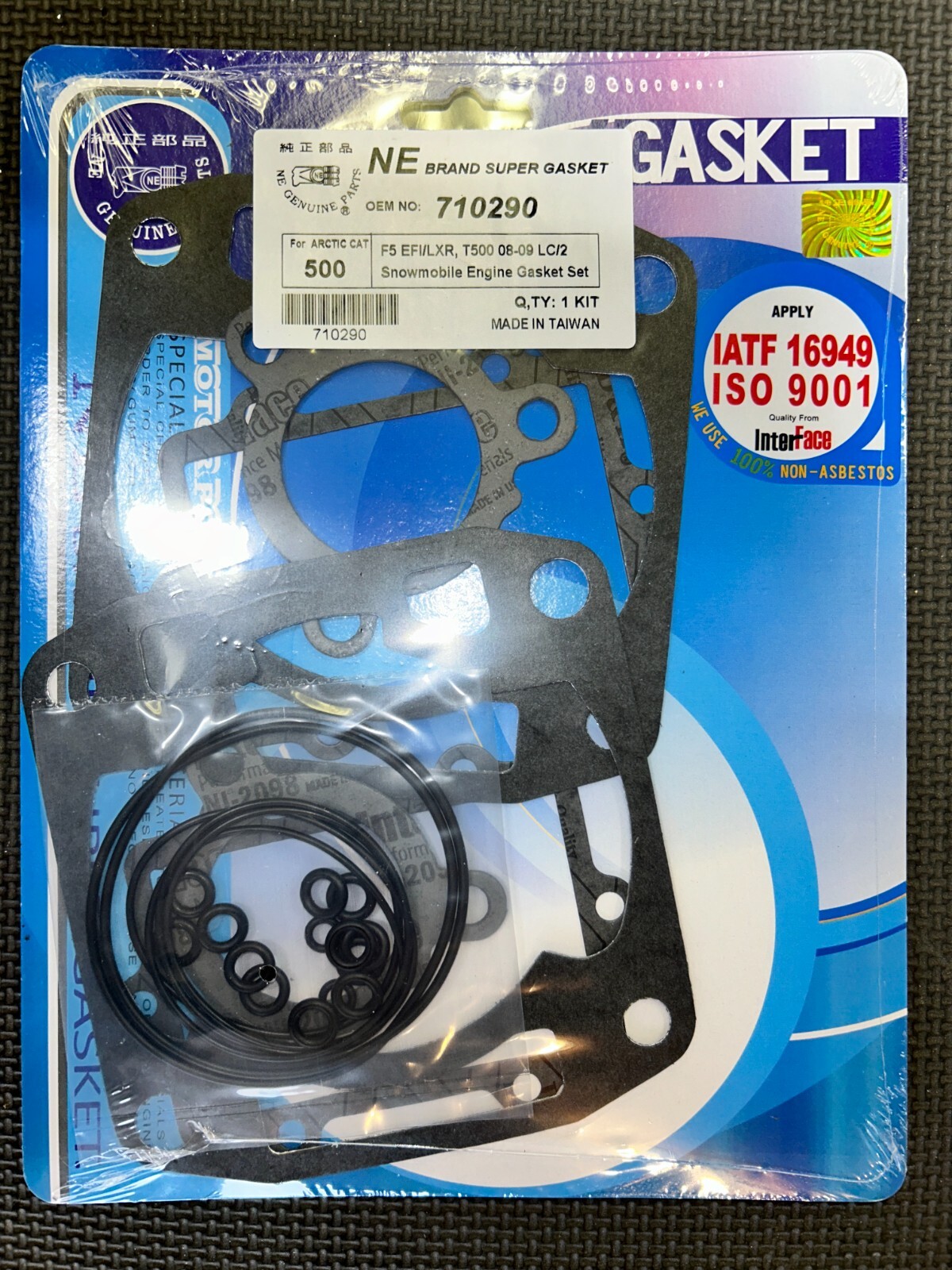 2004-2017 Arctic Cat 500 Firecat/M5/F5/ZR 4000/Sno Pro/T 500 Top End Gasket SET