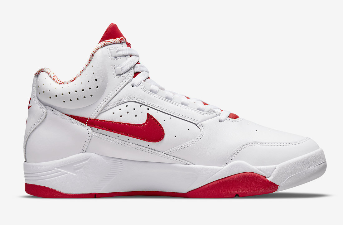 Nike Air Flight Lite Mid Scottie Pippen White University Red DJ2518-101 Men's