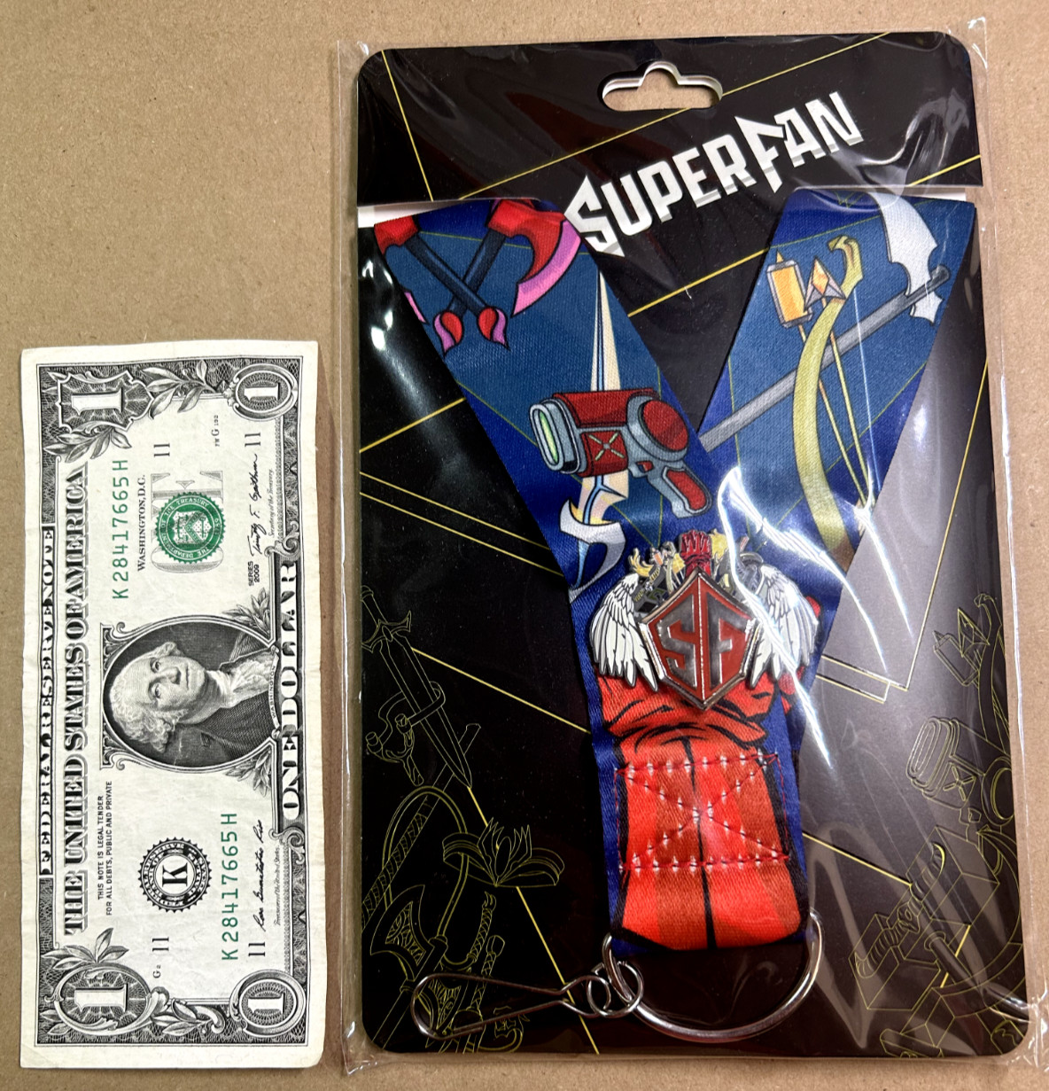 2022 ReedPop NYCC Superfan Lanyard New York Comic Con