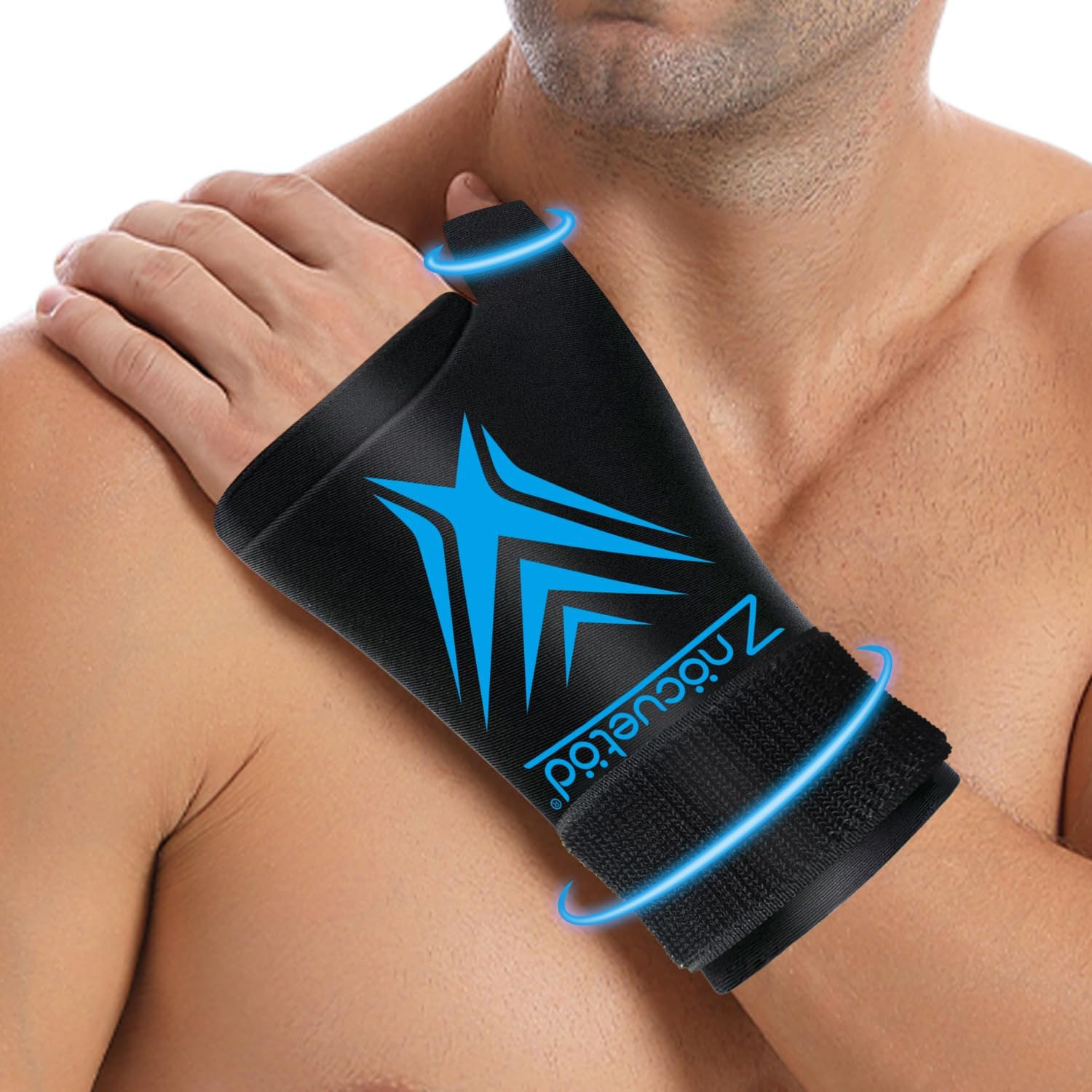 Wrist Ice Pack Wrap for Pain Relief Reusable Wrist Brace Cold Gel Gloves Hand Th