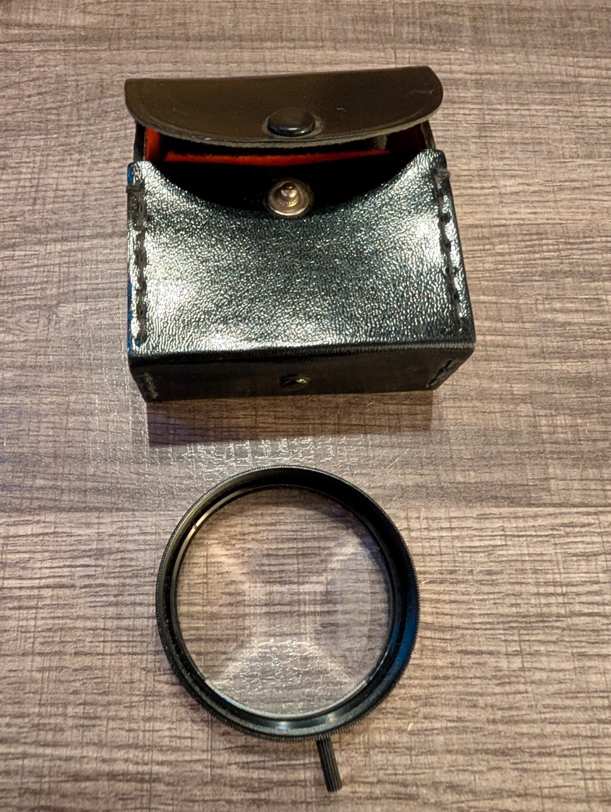 Quantaray 49mm Kaleidoscope 5 Section Camera Lens Filter w/ Case (#323)