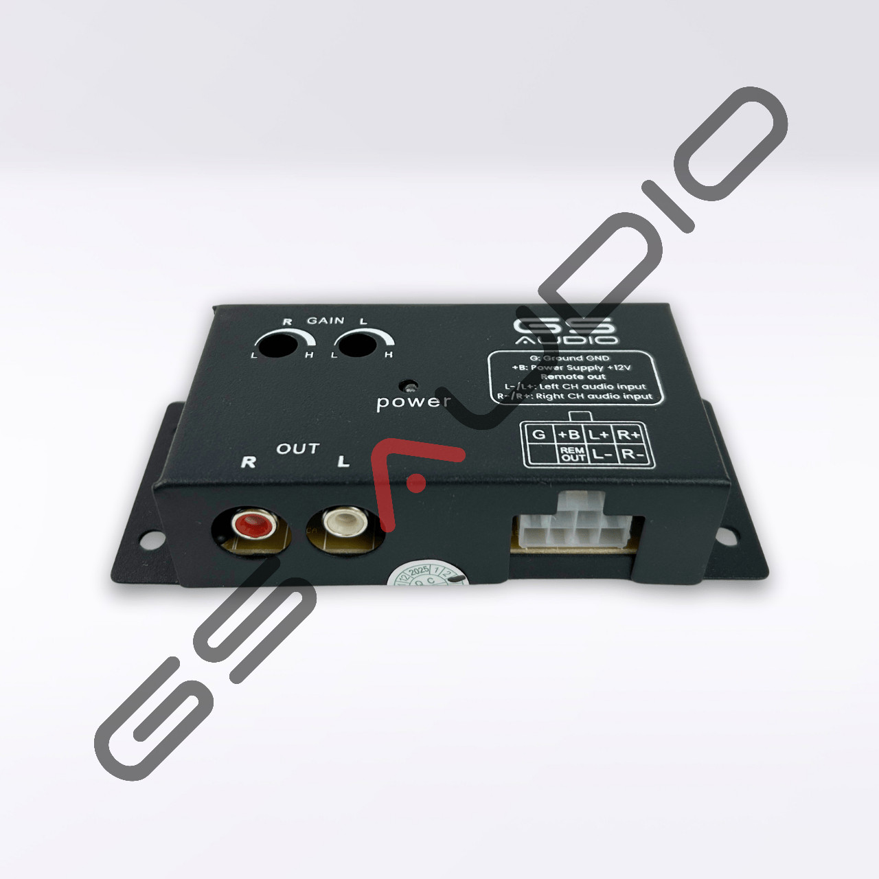 GS Audio Active 2 Channel Line Converter - High/Low Level RCA | Output ...