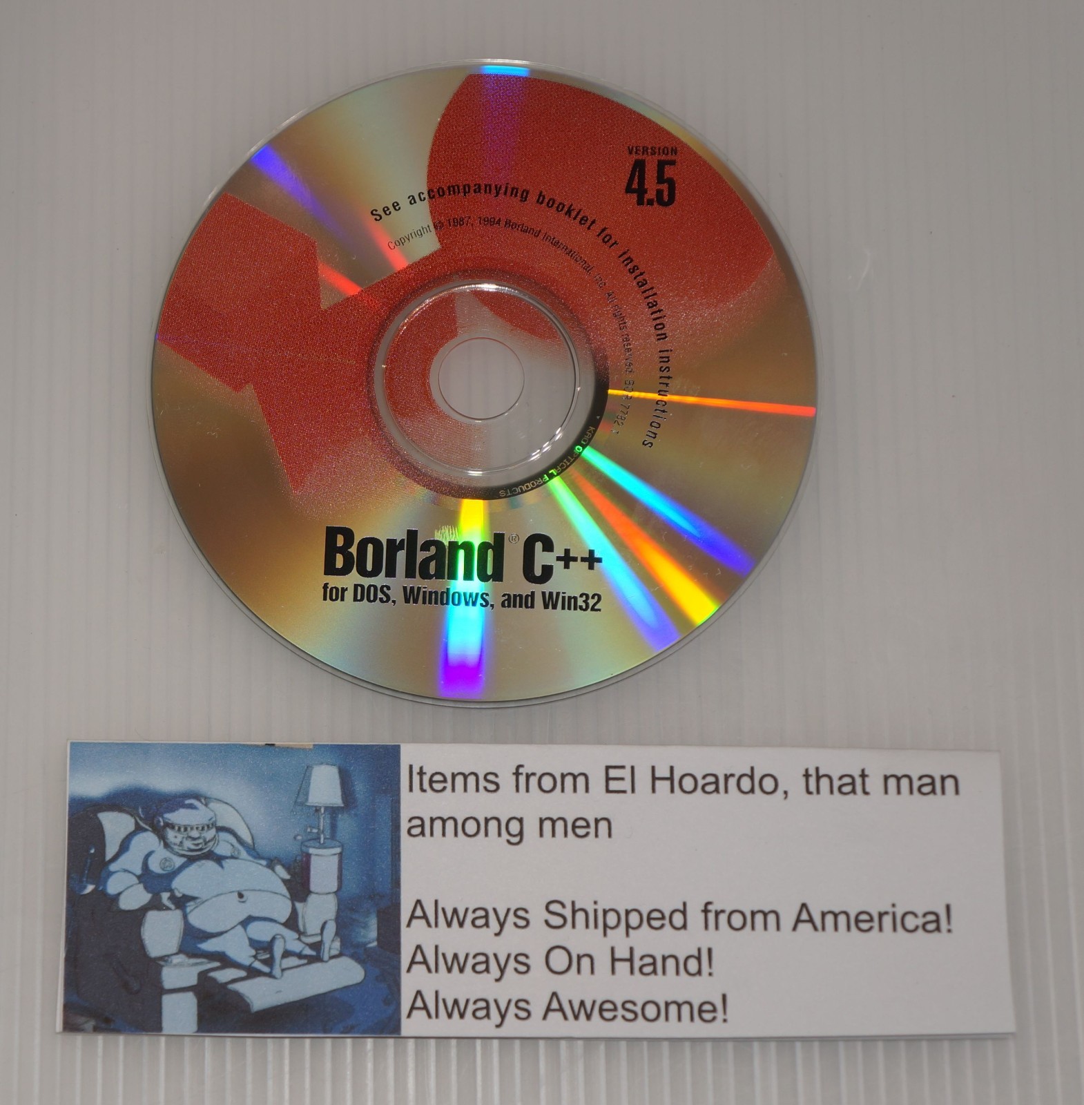 Borland C++ 4.5 Plus Plus for Windows 95 NT 3.1 & DOS and Multimedia Programming