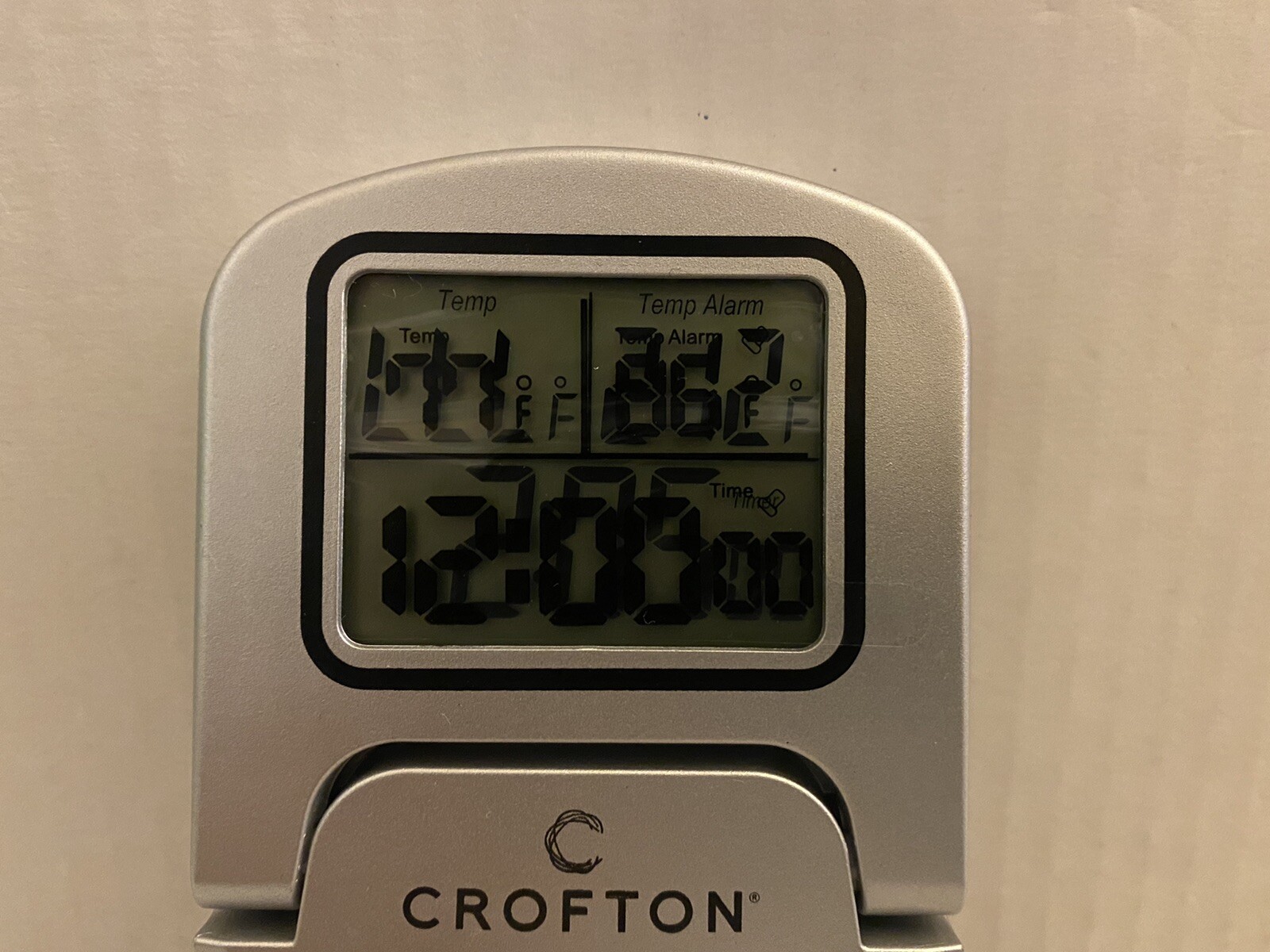 Crofton Digital Meat Thermometer W/ Probe & Timer